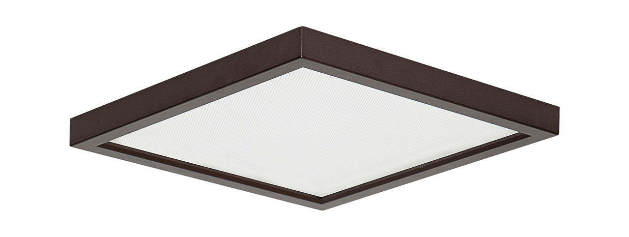 5.5" Square LED Slim Down Light, Bronze, 3000K, 720 Lumens, 120V, 13W, cETLus Classified for Wet Locations, Energy Star Rated, Dimmable (AL-LED-13SPDLWH-30K-BZ)