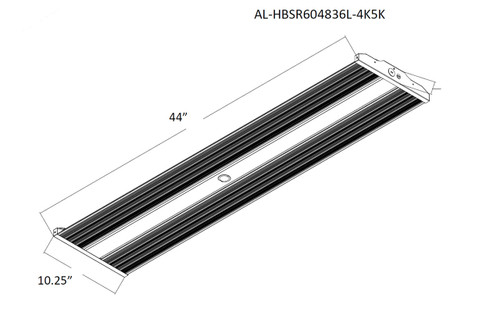  LED High Bay Sensor Ready - Dimensions