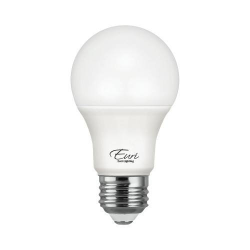 A19, Omni-Directional, LED Light Bulb, Non-Dimmable, 9W, 120 V, 800 lm, 4000K, Value-Pack (Qty. 4), E26 Base (EA19-6140-4)