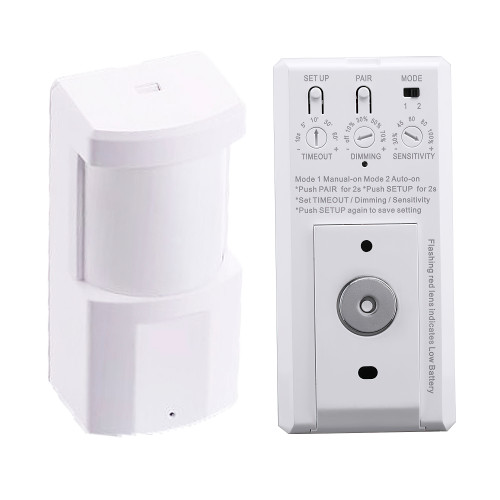 Wireless Wall Mount PIR Motion/occupancy/vacancy sensor, 3V, RF 433Mhz (BMS401 V2.0)