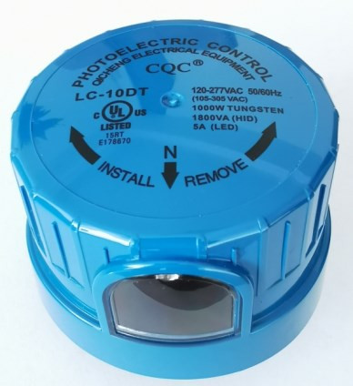 Twist-lock Photocontrol 120-277V, Shoebox & Area light Photocell