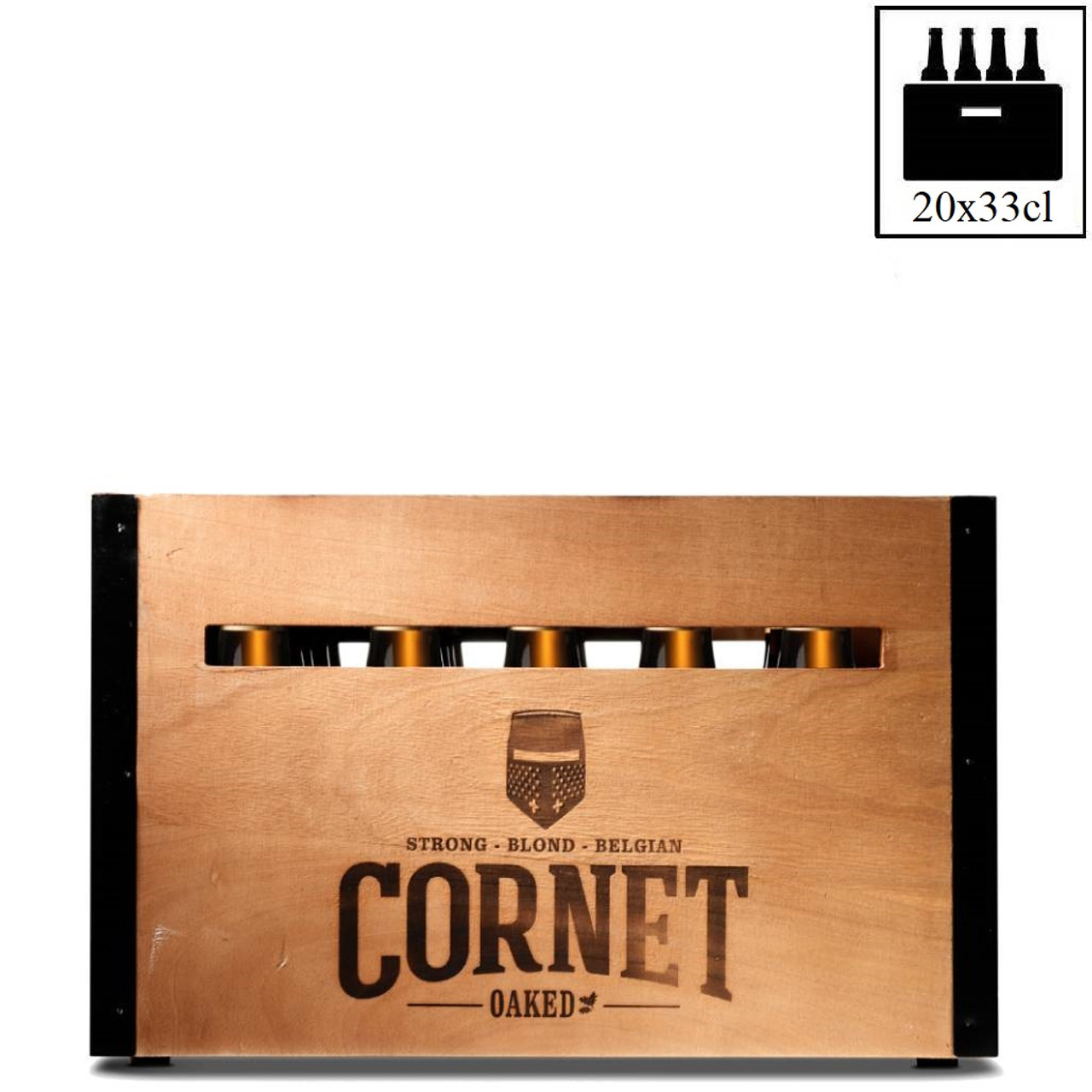 Oaked houten bak (20x33CL) SFBhoreca.be