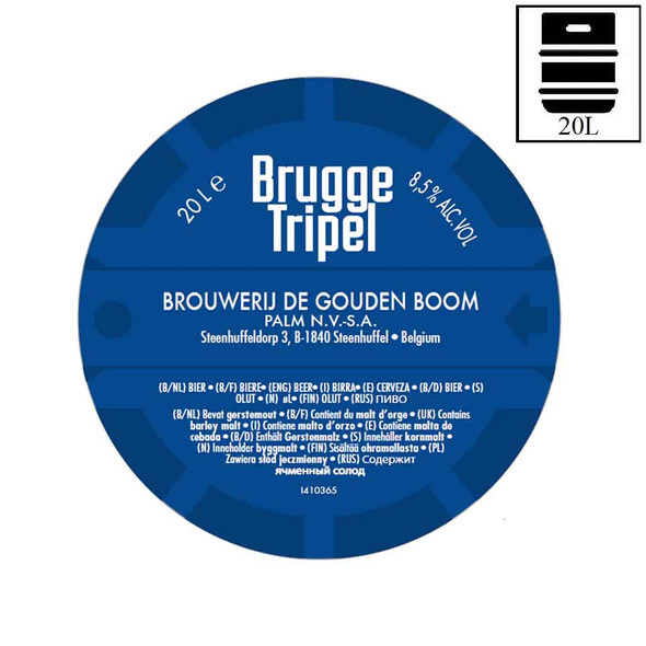 Brugge Tripel vat (20L)