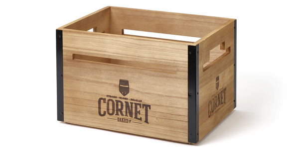 ACTIE: Pallet CORNET houten bak leeg (60 stuks) voor €650,-