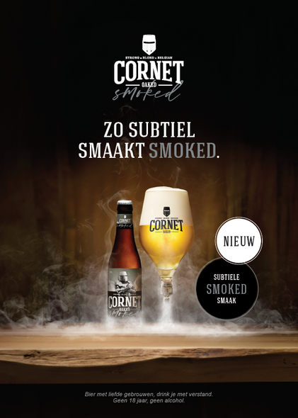 CORNET Smoked affiche A3 '19 (BE/NL)