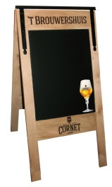 CORNET chalkboard exterieur sandwich
