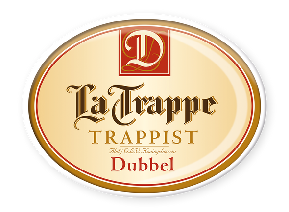 Taplens ovaal La Trappe Dubbel