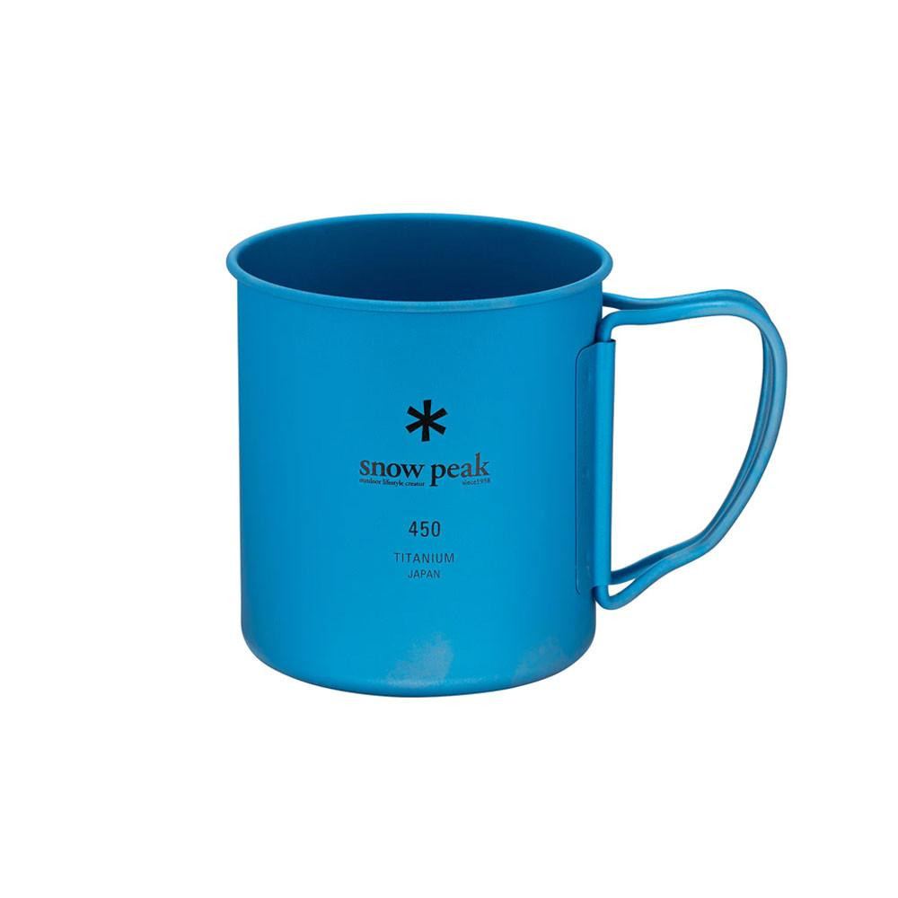 Snow Peak 2024 Titanium Single Wall 450 Coloured Mug