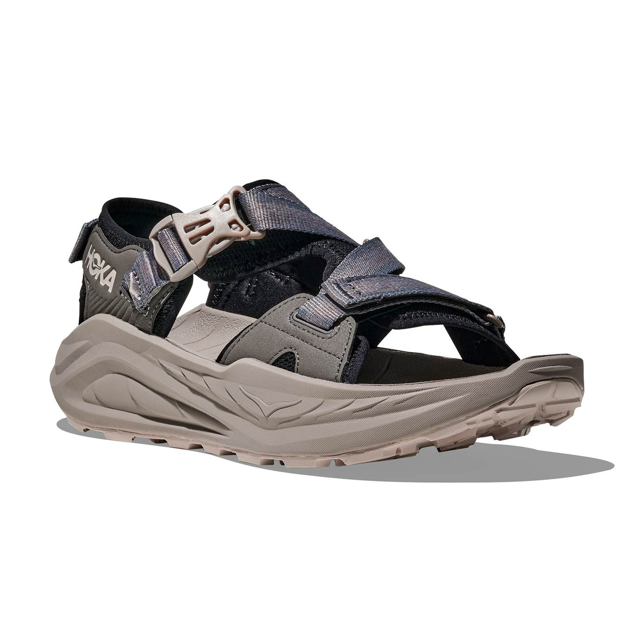 HOKA INFINI HIKE TC ブラック スポーツサンダル Hoka Infini Hike TC Sandal | UK | Ultralight Outdoor Gear