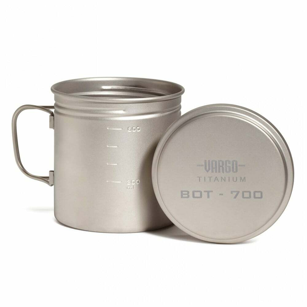 VARGO チタン BOT-700 Vargo Titanium Bot - 700ml Bottle Pot | Ultralight Outdoor Gear