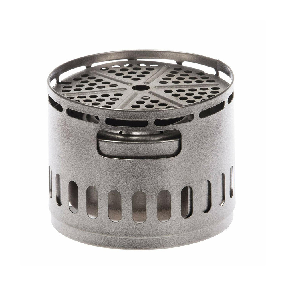 Evernew EBY255 Titanium Alcohol Stove DX Set | Ultralight Outdoor Gear