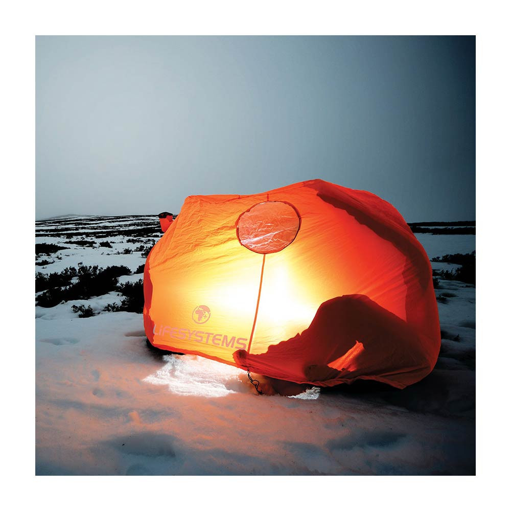 Lifesystems Survival Shelter オレンジ Survival Shelter 6 | Outdoor Shelter | Lifesystems EU