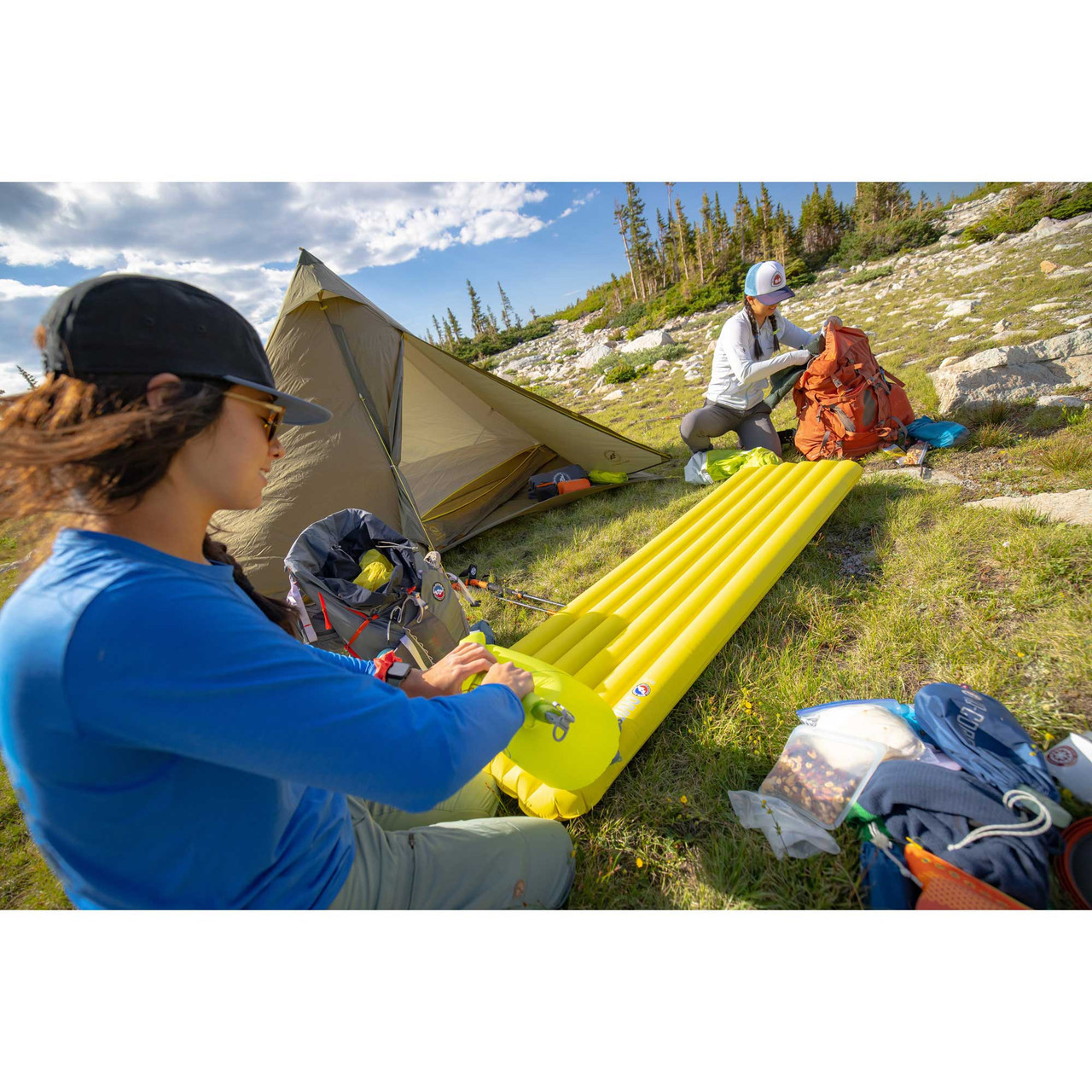 アウトドア寝具 BIG AGNES DIVIDE INSULATED SLEEPING MAT Big Agnes Divide Insulated Sleeping Mat - Regular Wide | UK