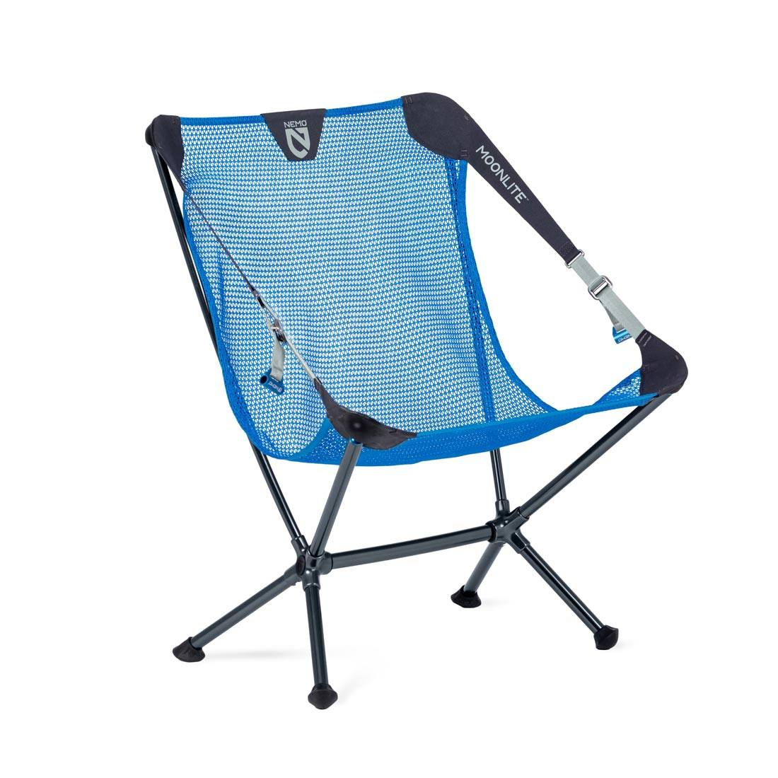 ２点セットNEMO MOONLITE RECLINING CHAIR NEMO Moonlite Reclining Camp Chair - Black Pearl