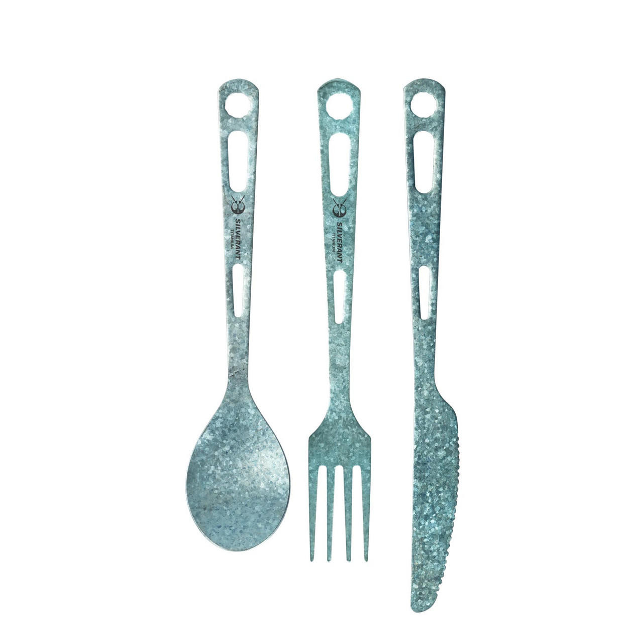 Coloured Titanium 3-Piece Cutlery Set