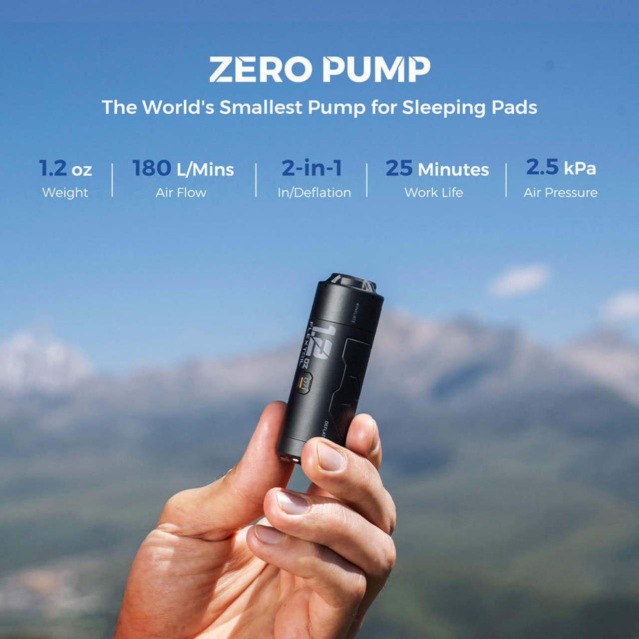 Zero Pump with Battery