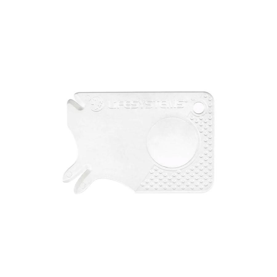 Lifesystems Scheda Per Rimozione Zecche | Con Lente D'Ingrandimento | Strumento Per Zecche | Portatile