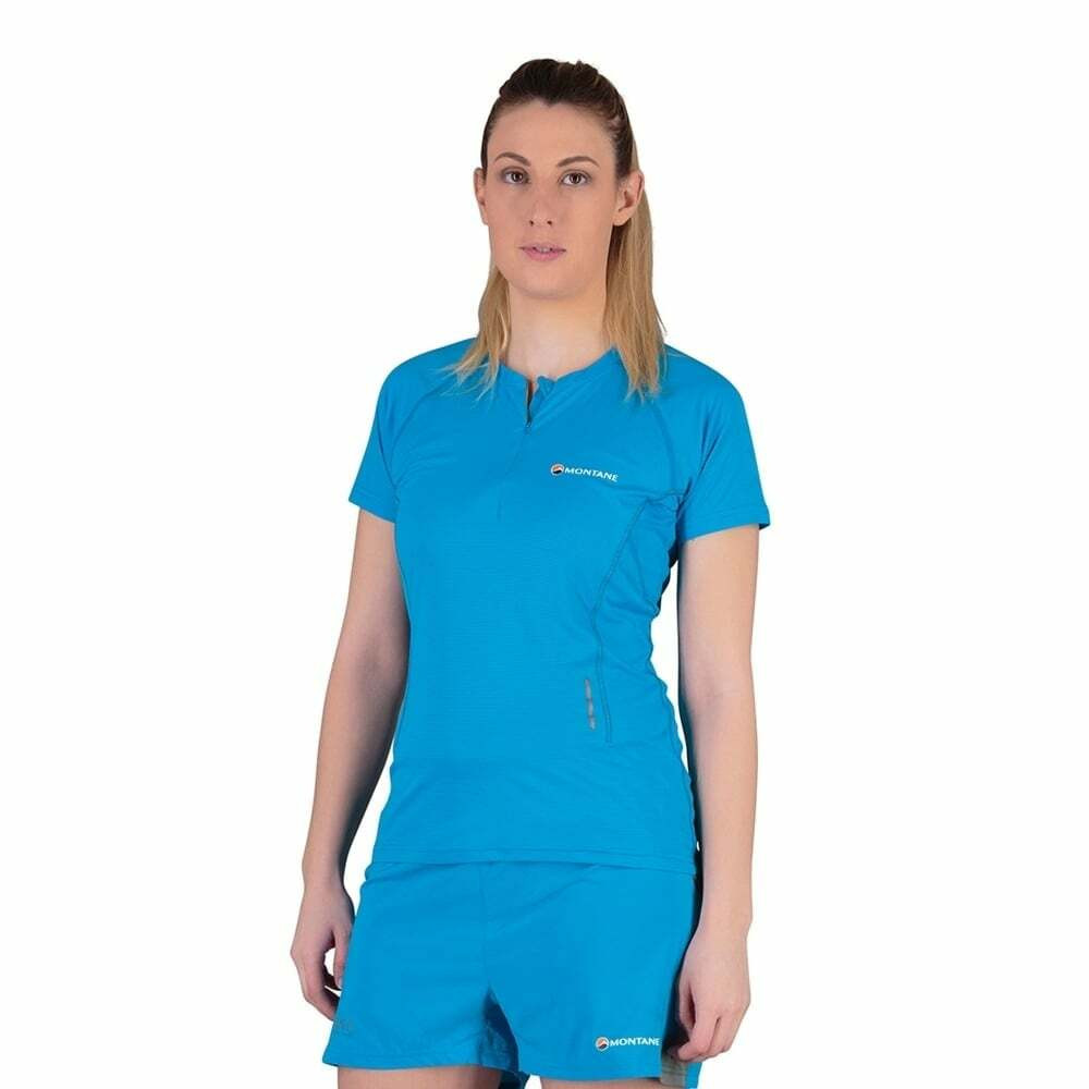 Montane Womens Snap Zip T-Shirt | UK 