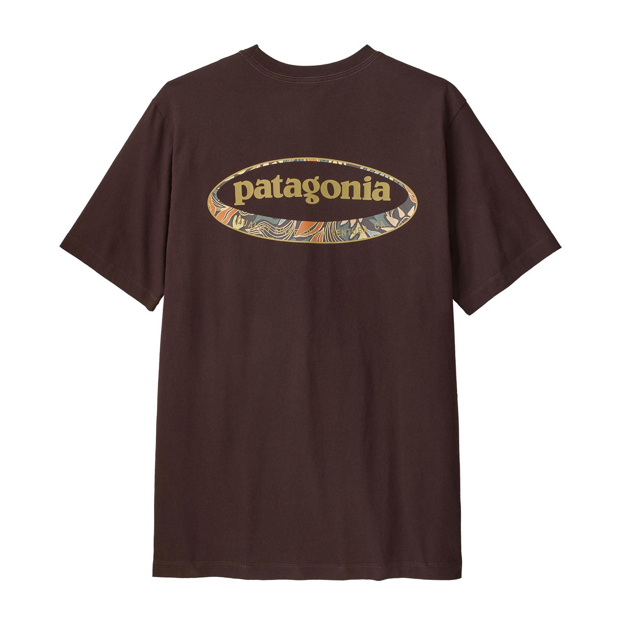 メンズ 90s patagonia mountain oval ロゴTシャツ