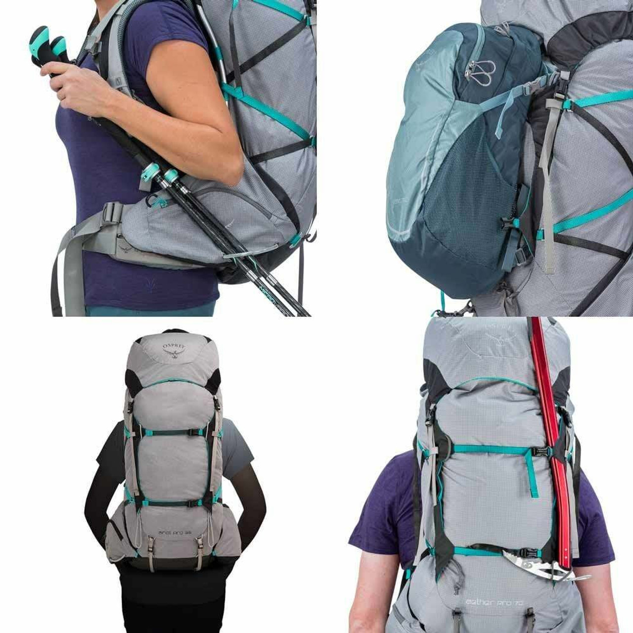 Osprey Womens Ariel Pro 65 Litre Rucksack | UK | Ultralight