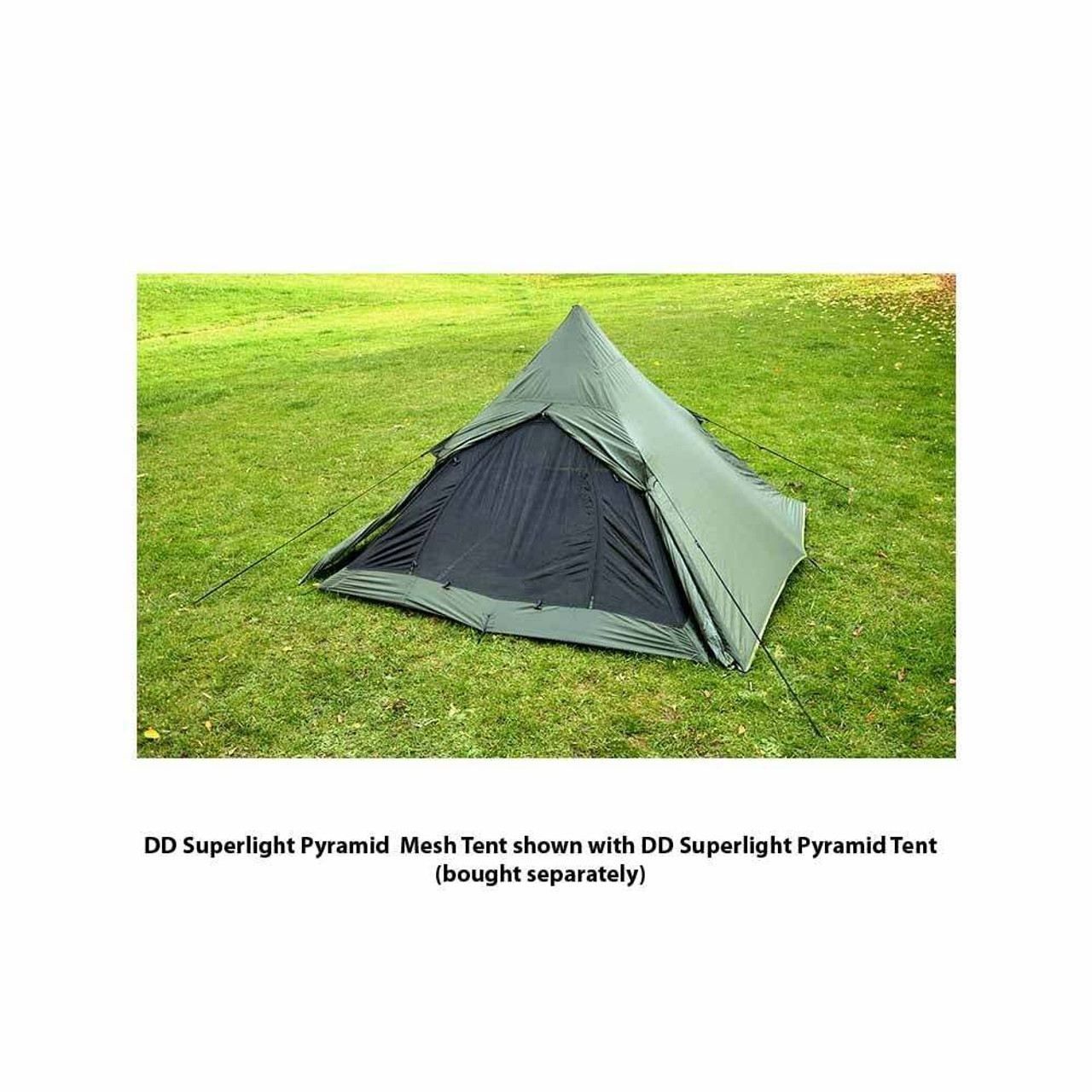 DD Hammocks DD Superlight Pyramid Mesh Tent | Ultralight