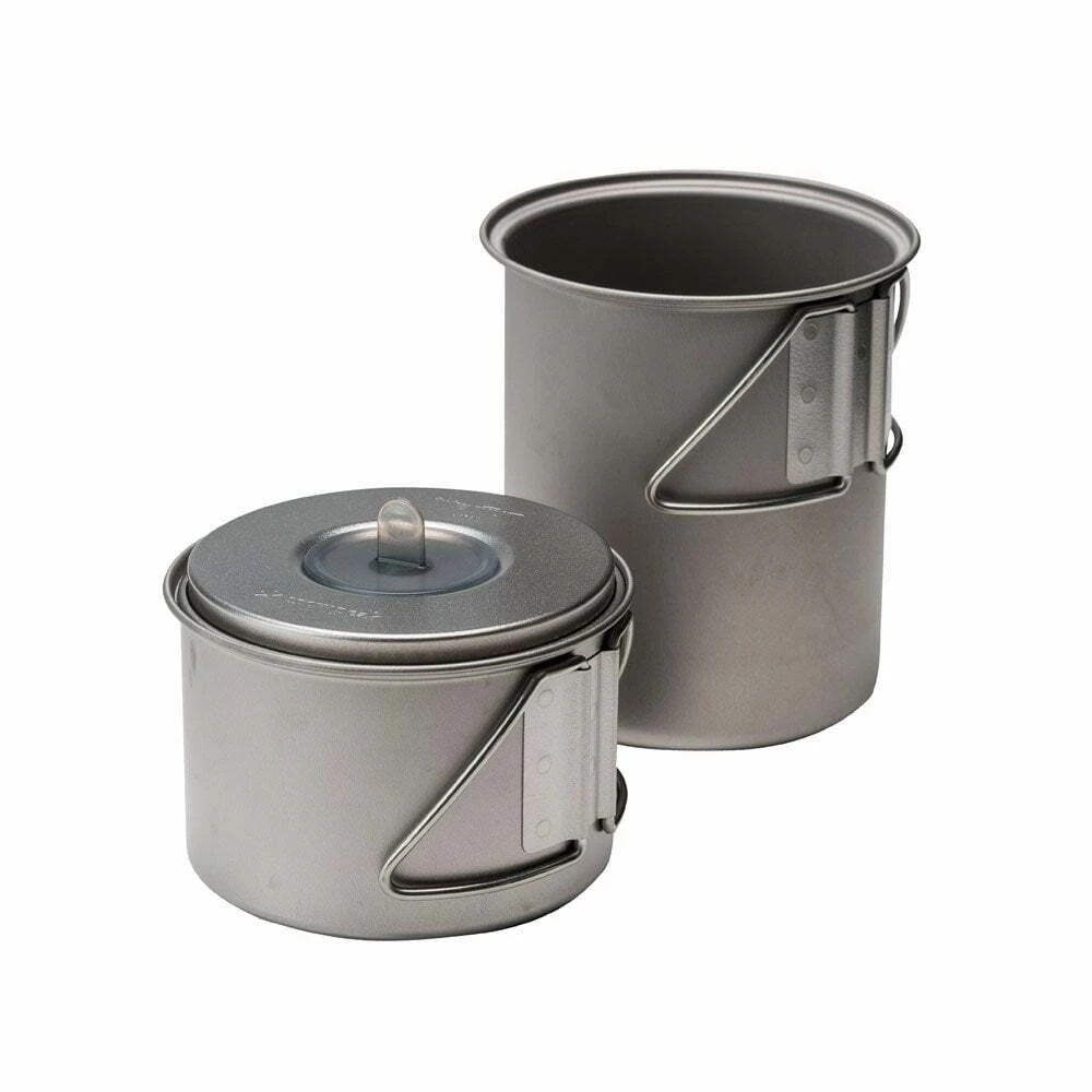 Cooking Kit - Snow Peak Titanium Mini Solo Combo 2.0- Laplnder.en Cooking Kit - Snow Peak Titanium Mini Solo Combo 2.0- Laplnder.en