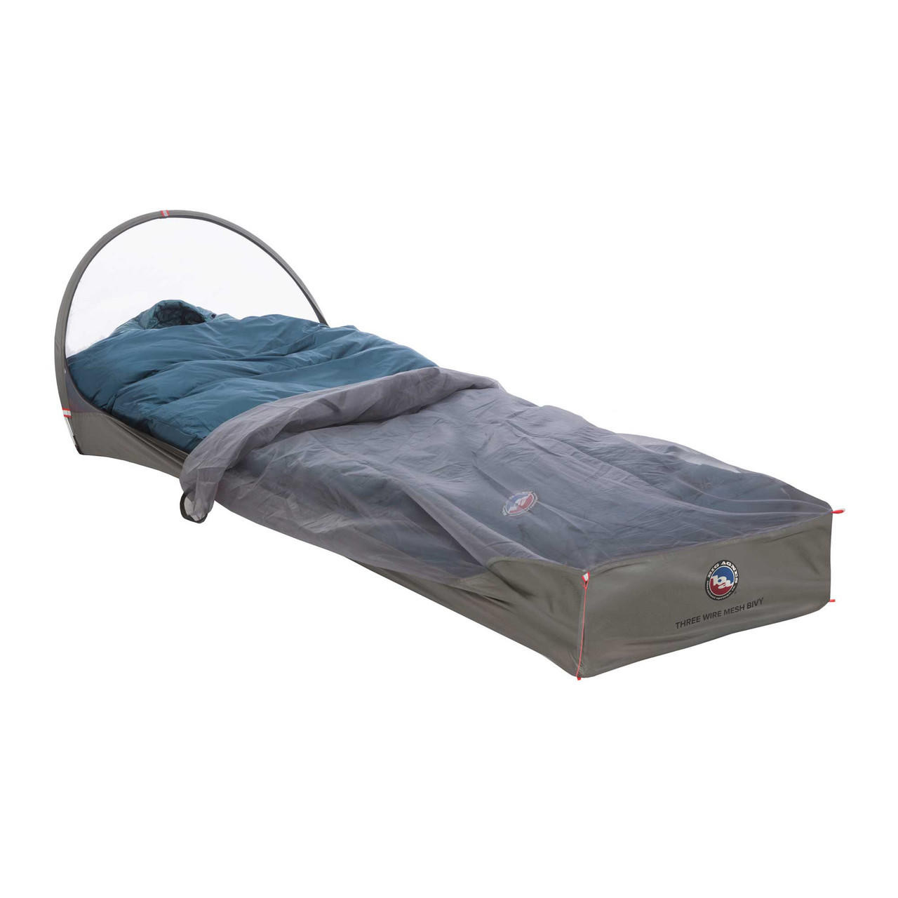 ビッグアグネス　スリーワイヤービビィ Amazon | Big Agnes、3本のワイヤーフープ付きビビー、レッド | Big