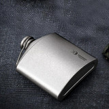 SilverAnt Titanium Hip Flask & Funnel 300ml 