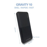 Sunslice Gravity 10 Fast Portable Power Bank 