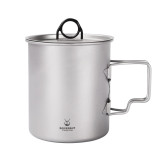 SilverAnt Titanium Pot 750ml with lid 