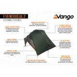 Vango F10 Nexus UL 2 Tent 