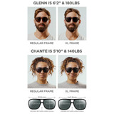 Ombraz Leggero Polarised Armless Sunglasses 