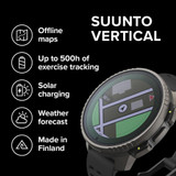 Suunto Vertical Titanium Solar Watch 