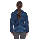 Womens Cirrus Flex Insulated Hoody Tempest Blue