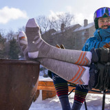 Womens Peaks RFL Over-the-Calf Snow Socks