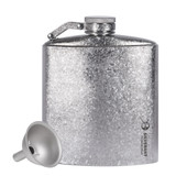 Titanium Hip Flask & Funnel 280ml