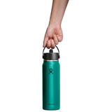 32 oz Lightweight Wide Mouth Bottle with Flex Straw Cap
