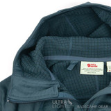 Abisko Grid Fleece Hoodie - Past Season Colours