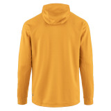 Abisko Grid Fleece Hoodie Mustard Yellow