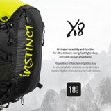 X8 18L Vest Pack with Soft Flasks