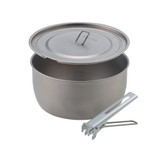 Titanium Pot With Lid & Lifter 1100ml