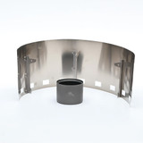 Titanium 750ml Pot, Siphon Alcohol Stove & Windscreen Stand