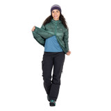 Womens Xenith Hooded Down Jacket