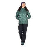 Womens Xenith Hooded Down Jacket