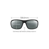 Azzurro Polarized Armless Sunglasses