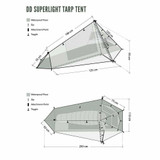 DD Hammocks DD Superlight Tarp Tent