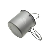 Titanium 1100ml Pot with Bail Handle