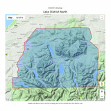 Harvey Maps UltraMap XT40 - Lake District North