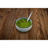 LYO Cream of Broccoli and Spinach Soup with Mozarella and Pumpkin Seeds