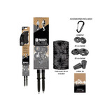 Compact 3 MS Trekking Poles with free neck tube